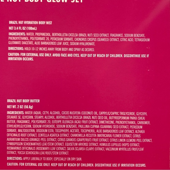 Trader Joe’s Bath & Body New Trader Joes Brazil Nut Body Butter Glow Gift Set Poshmark